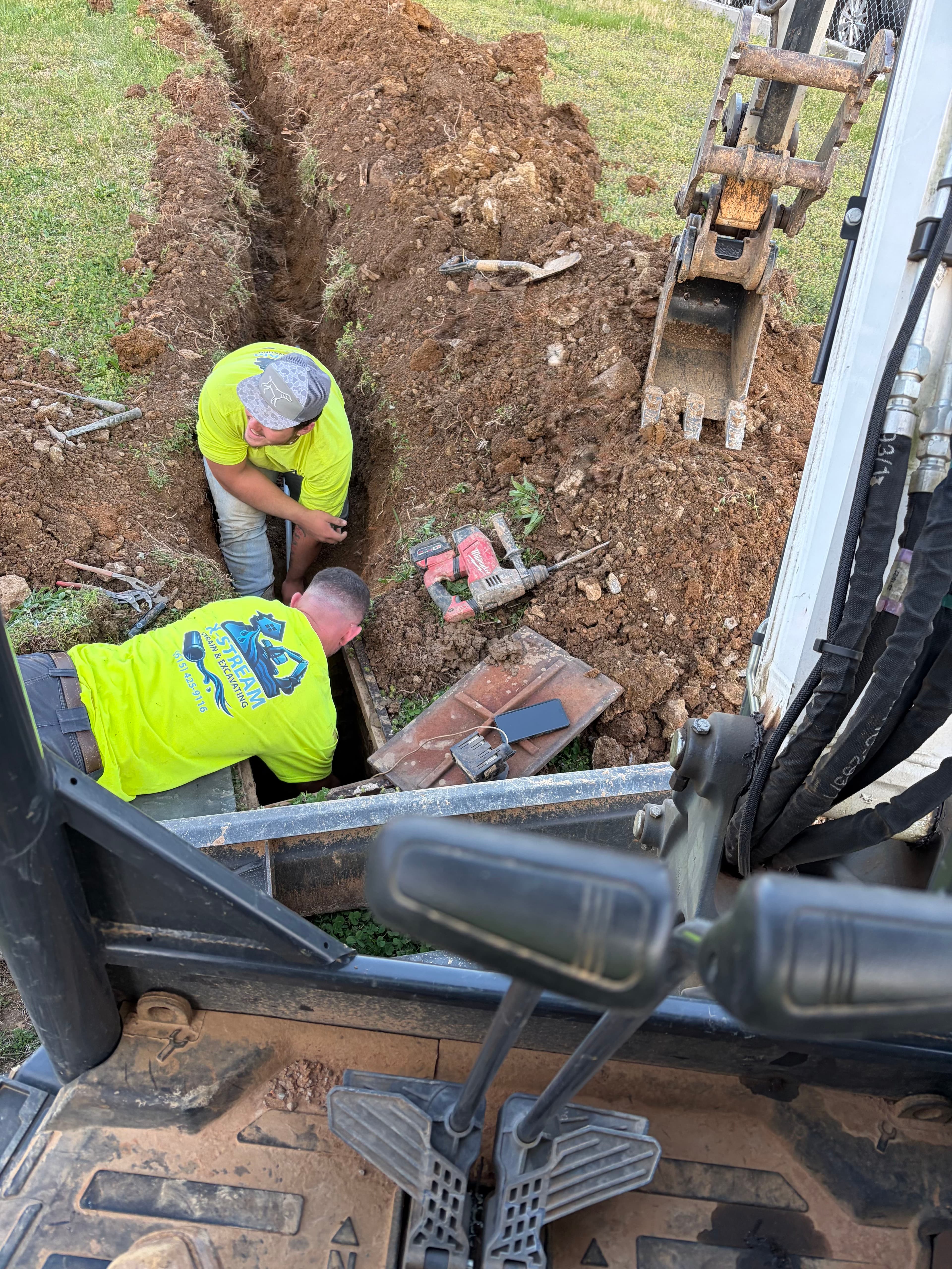 Project Main Water Line Repair Done Right from the Ground Up image