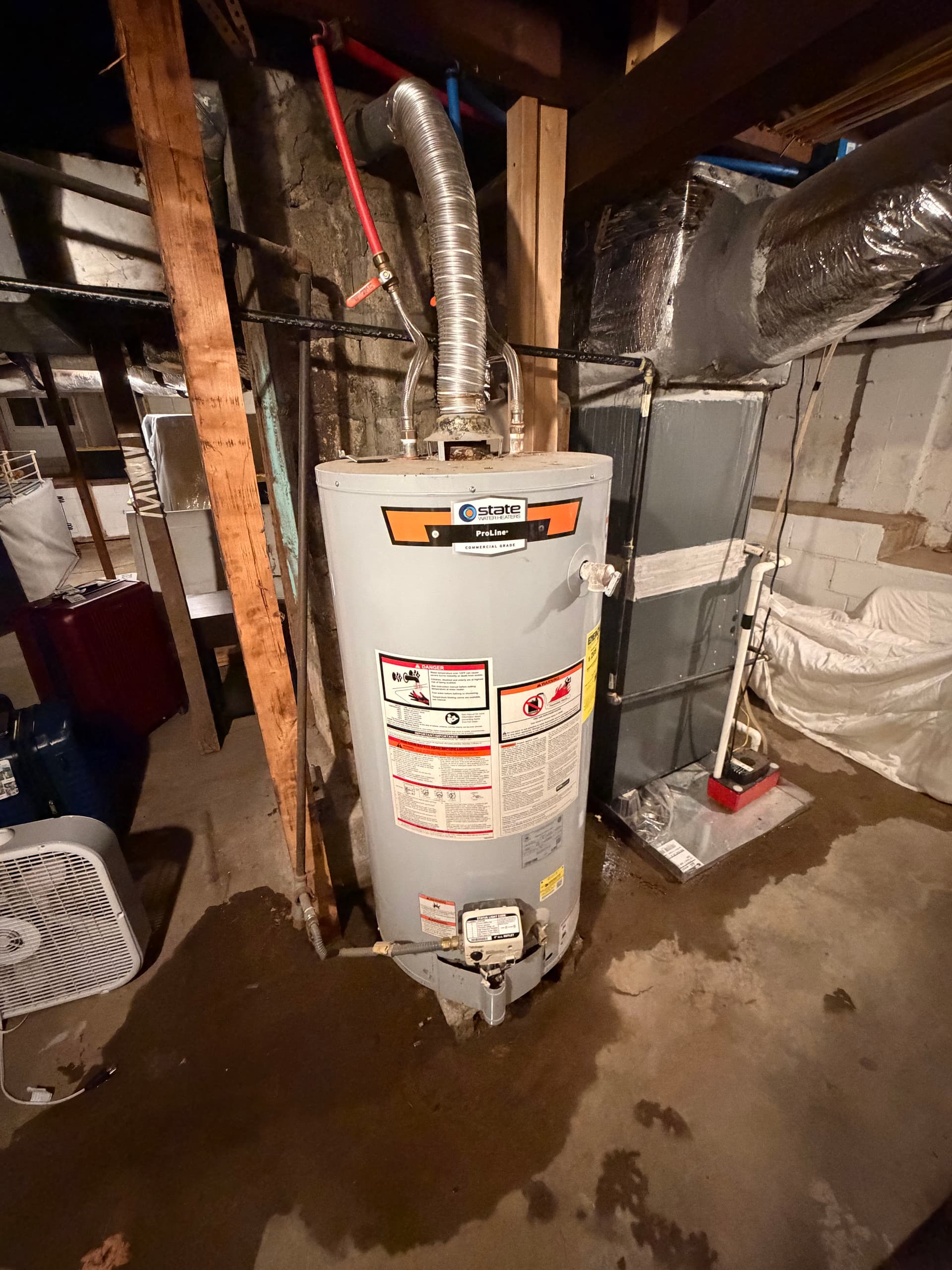Old Gas Water Heater Swapped Out for a Fresh AO Smith Unit