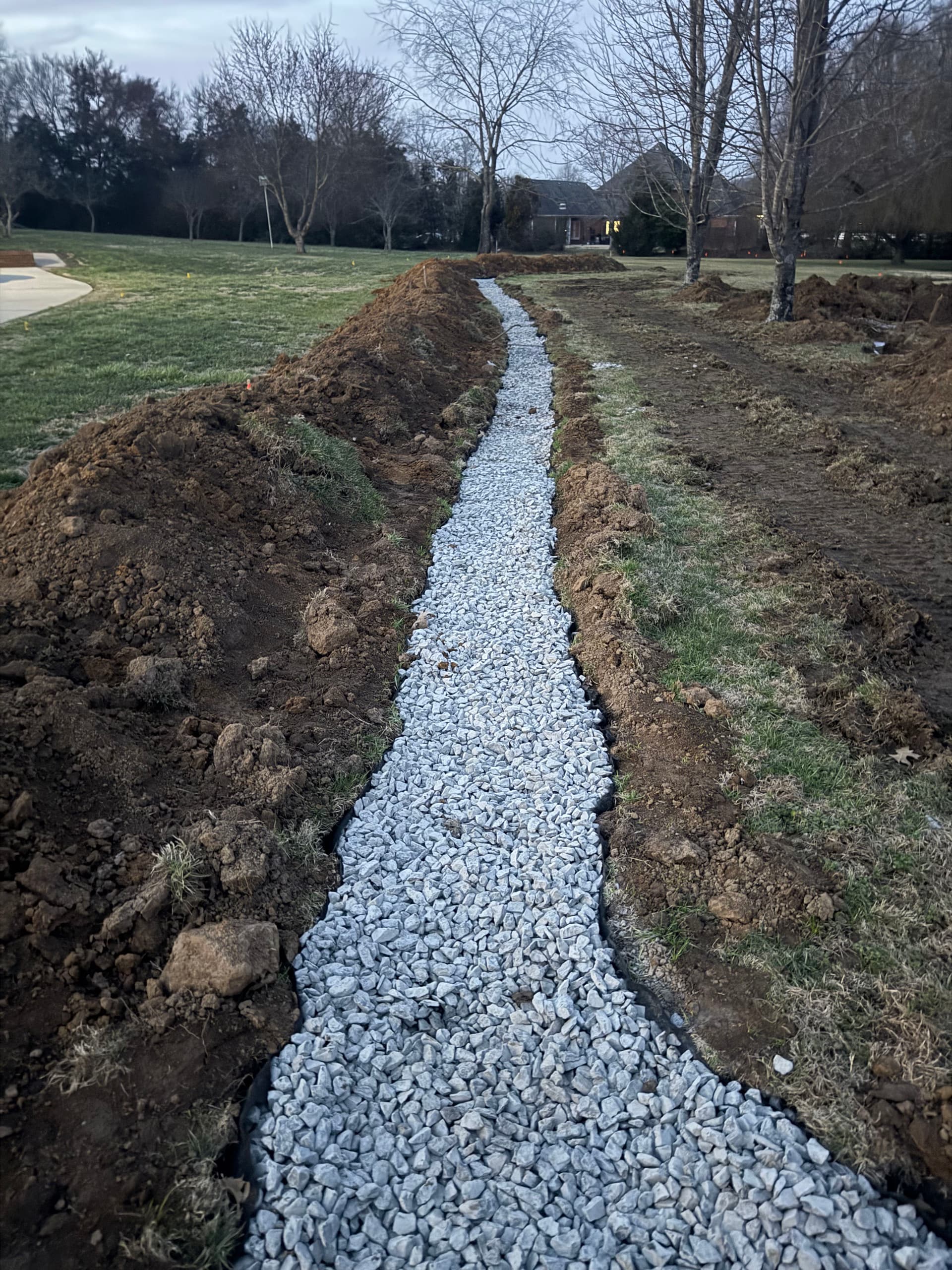 French Drain Installation Enhancing Local Properties