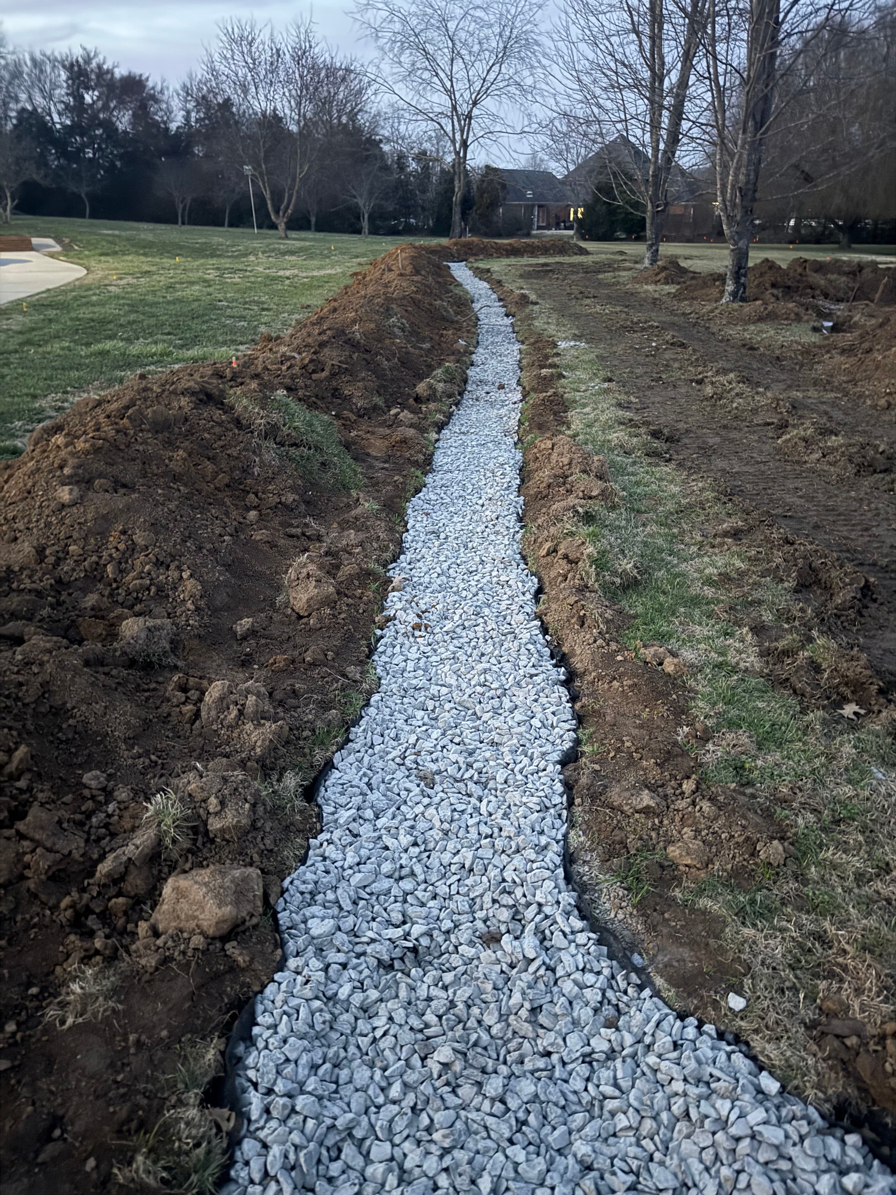 Project French Drain Installation Enhancing Local Properties image