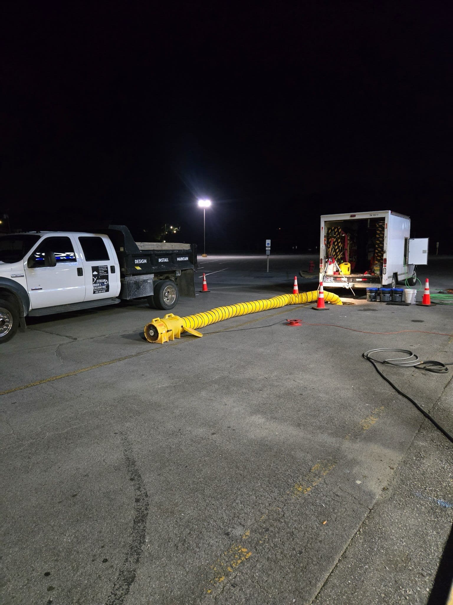 Project Overcoming Challenges with Nighttime Hydro Jetting image