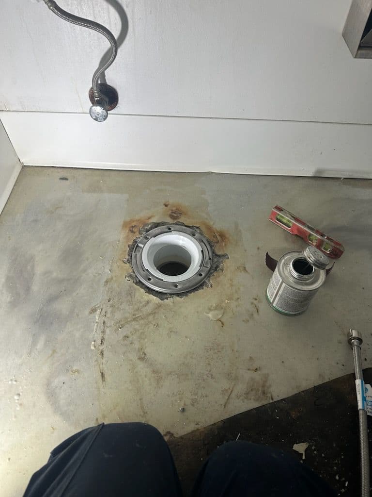 Project Toilet Flange Replacement in Nashville image