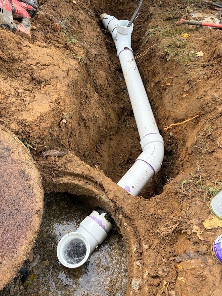 Clogged Drain Revitalized with New PVC Pipe in Hohenwald TN