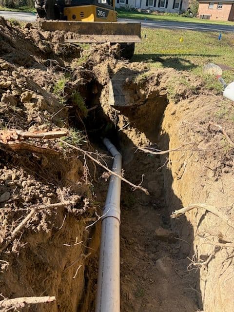 Gallery photos for Root Infestation Solved with Sewer Line Repair in Manchester: Image #3
